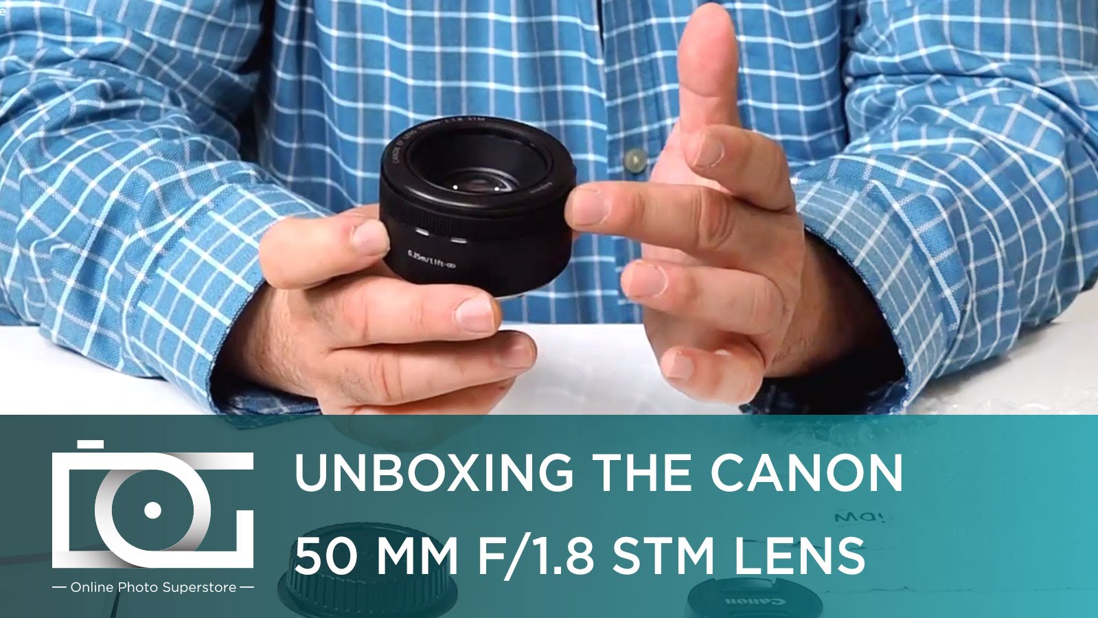 Unboxing of the Canon EF 50mm f1.8 STM Lens for Canon DSLR Cameras