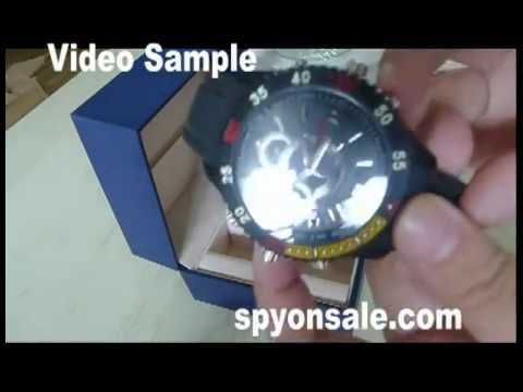 Video Sample Waterproof Sport Watch Digital Video Recorder 4GB From spyonsale