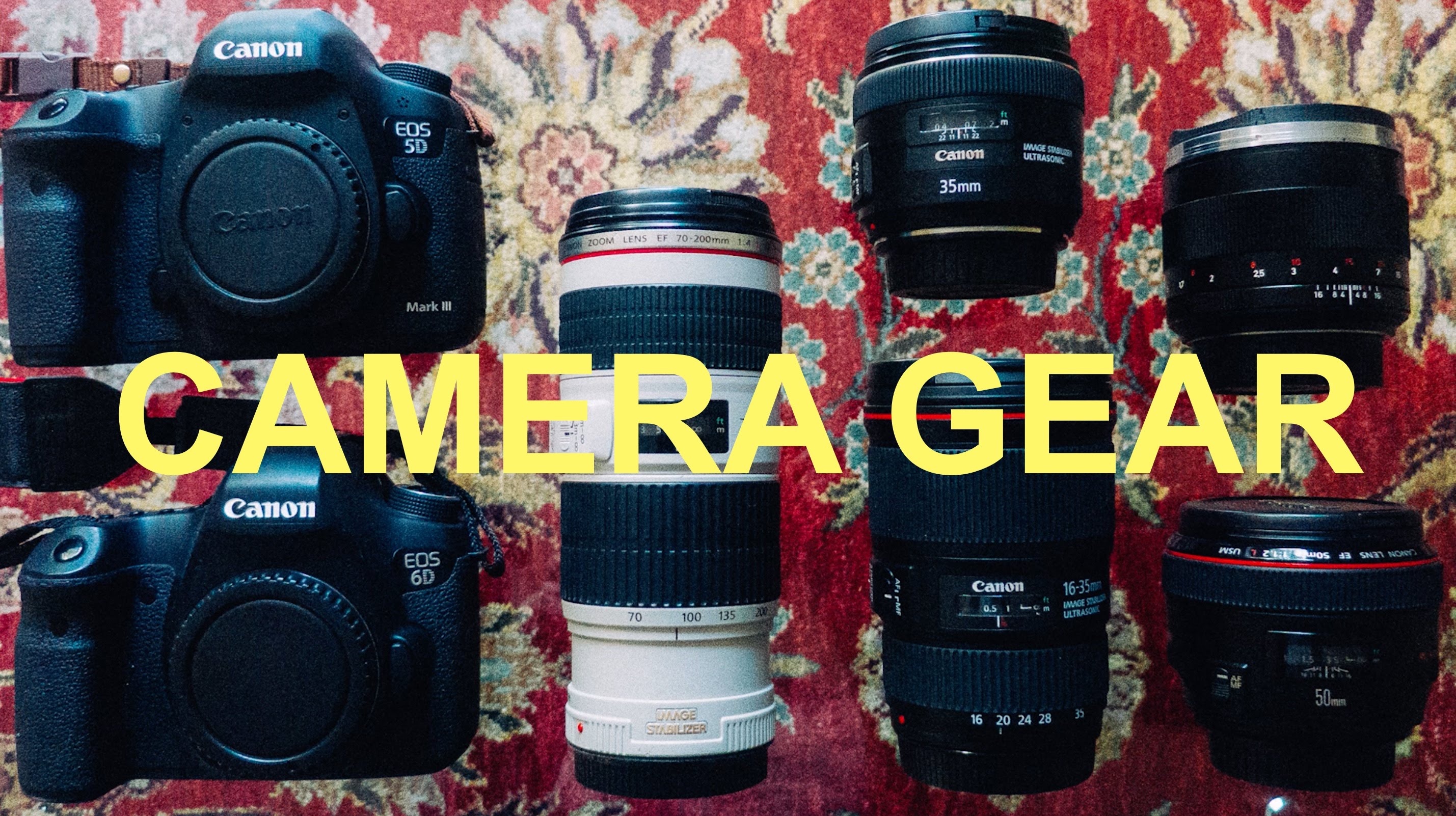 What’s In My Camera Bag | Canon, Blackmagic, Sony Gear