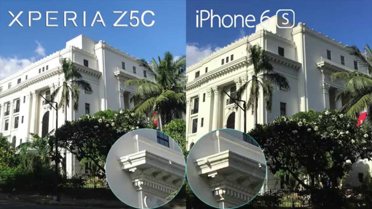 Xperia Z5 Compact vs iPhone 6s Comparison, Camera Review, Speed and Battery Test